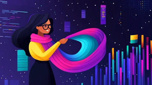 Abstract Data Representation with Woman