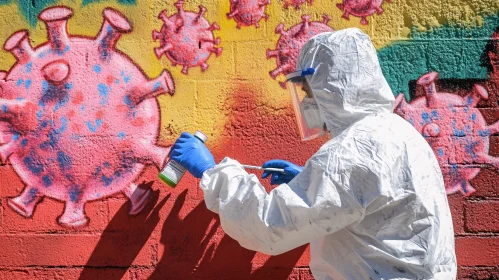 Pandemic Street Art: A Colorful Commentary