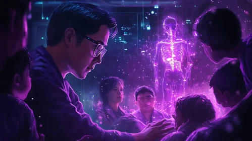 Medical Hologram Examination