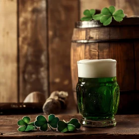 Festive St. Patrick's Day Beer