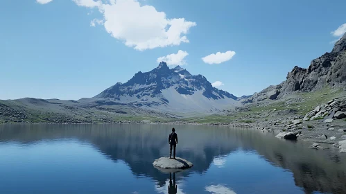 Mountain Lake Solitude