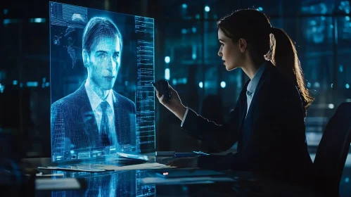 Holographic Communication in Modern Business
