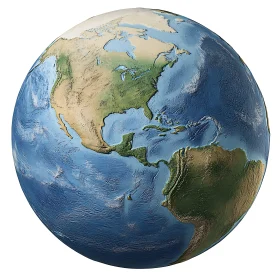 Earth Globe - A Spherical World