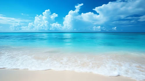 Azure Waters and White Sands Beach