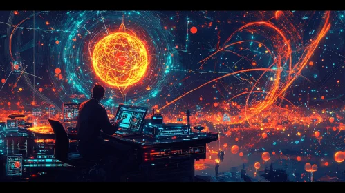 Glowing City Data Hub