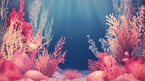 Underwater Coral Garden Serenity