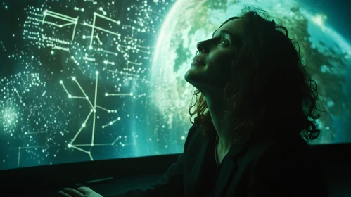 Celestial Woman: Universe and Technology