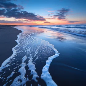 Peaceful Evening at the Beach