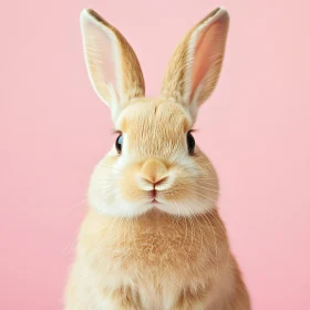 Close-up of a Cute Rabbit