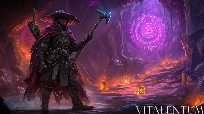 Guardian of the Runes AI Image