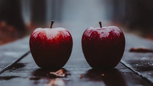 Fresh Apples Still Life