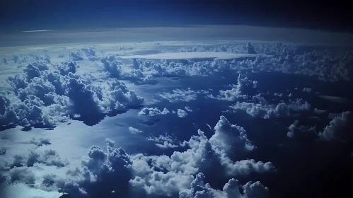 Aerial Ocean and Clouds