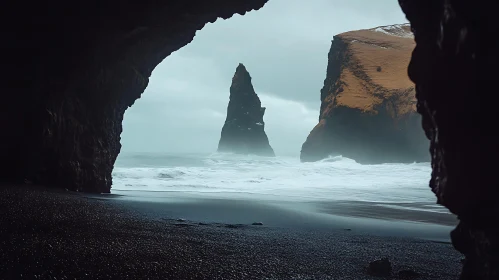 Coastal Cave View