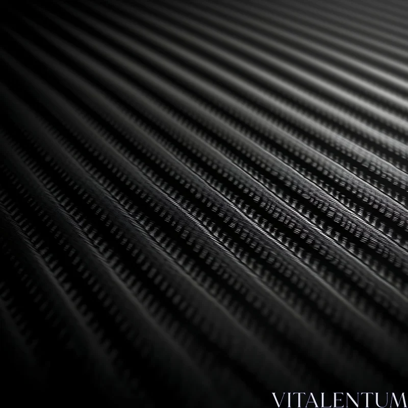 Abstract Black Lines Pattern AI Image