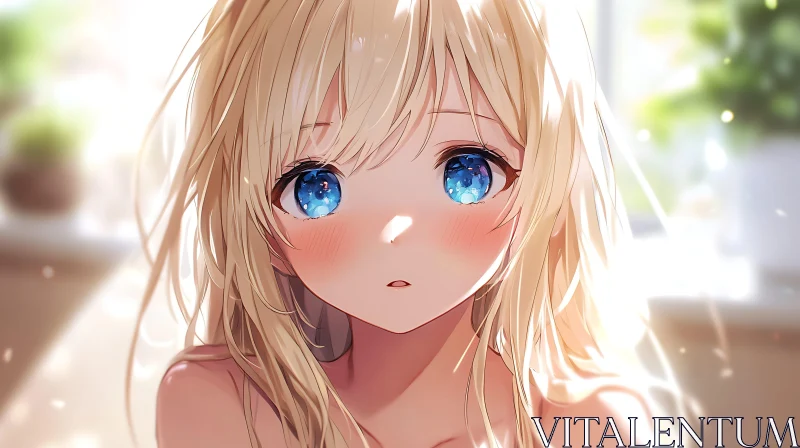 AI ART Detailed Anime Girl Portrait