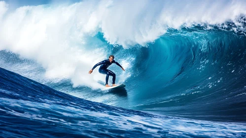 Ocean Wave Surfing Adventure