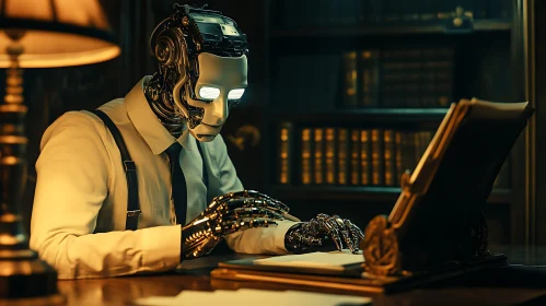 Robot at Desk: A Study in Automation