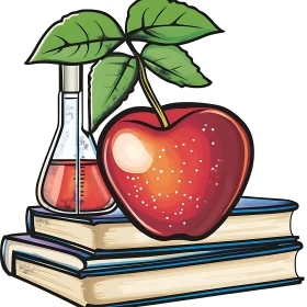 Back to School Still Life Composition