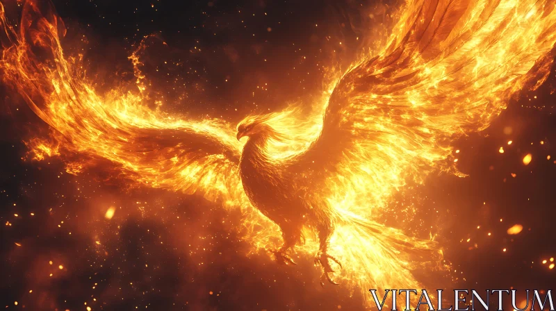 Phoenix in Flames: A Symbol of Rebirth