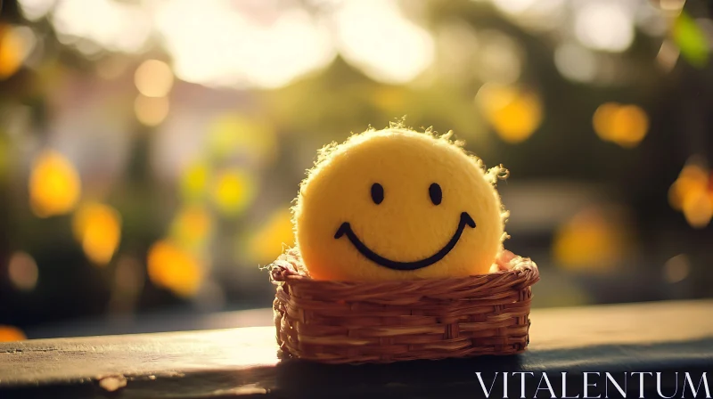 Smiley Face Basket