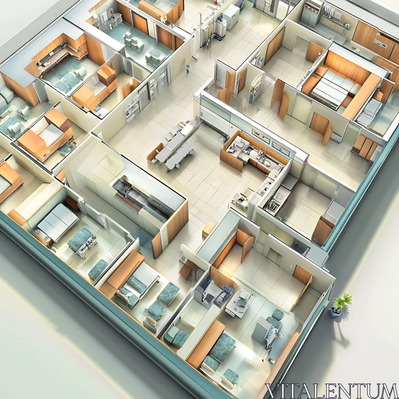 Architectural Design of a Contemporary Hospital