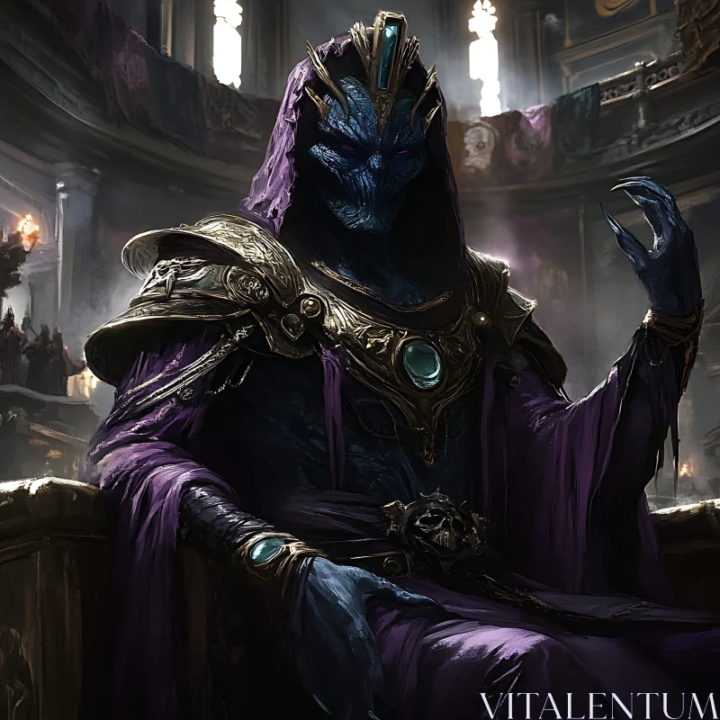 Otherworldly Ruler Portrait