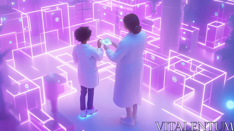Future Science Lab with Neon