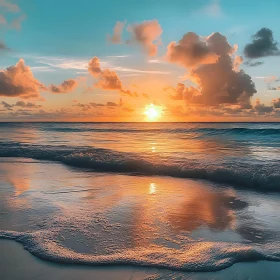 Golden Hour at the Beach
