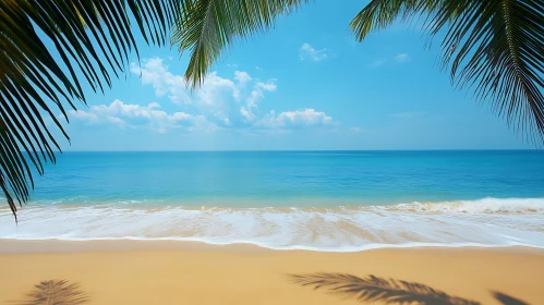 Seaside Bliss: A Tropical Beach Scene