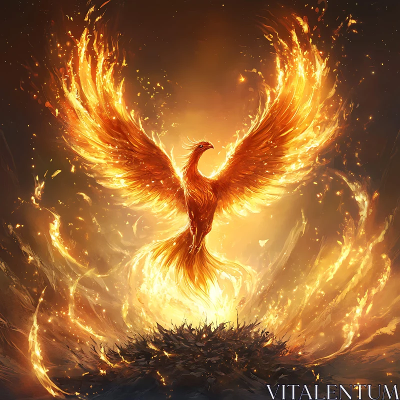 Blazing Phoenix: Emblem of Rebirth