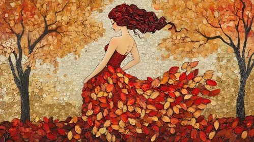 Lady of the Leaves Artwork