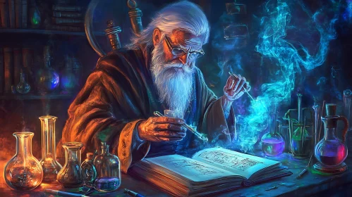 Mystical Alchemist: A Journey into the Unknown