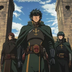 Medieval Fantasy Anime Warriors