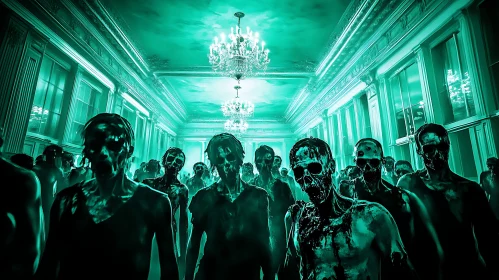Green Lit Zombie Apocalypse