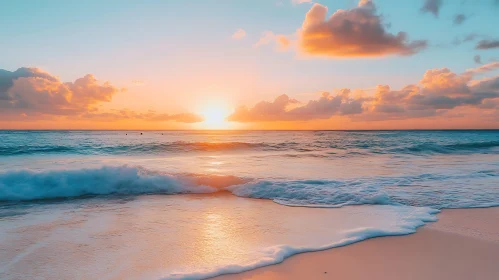 Sunset Beach Waves