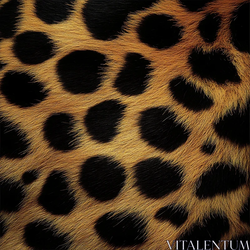 AI ART Spotted Animal Fur Texture