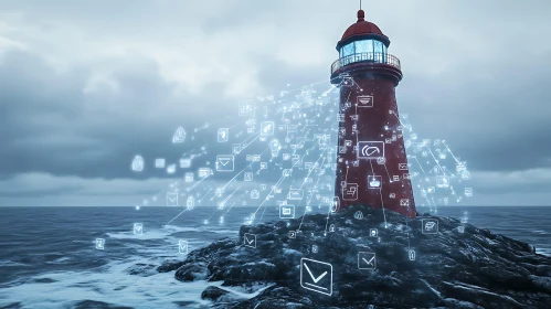 Digital Lighthouse Guiding Connections Across the Sea