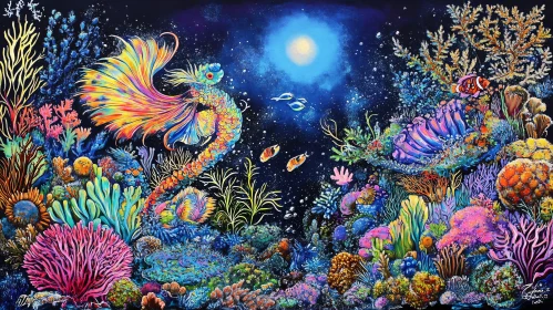 Underwater Fantasy Fish Art