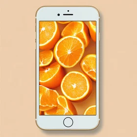 Citrus Delight on Mobile Screen