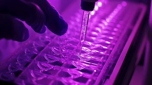 Scientific Research: Pipette and Vials