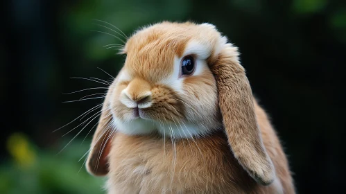 Charming Rabbit with Drooping Ears