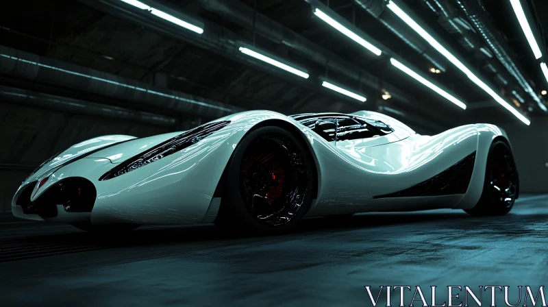 AI ART Innovative Concept Vehicle with Sleek Design