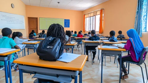 Students in Classroom