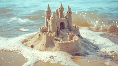 Seaside Sandcastle Fortress