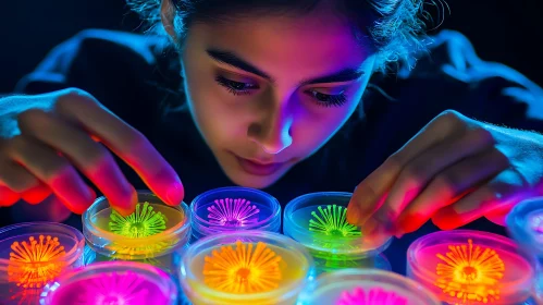 Neon Science Experiment