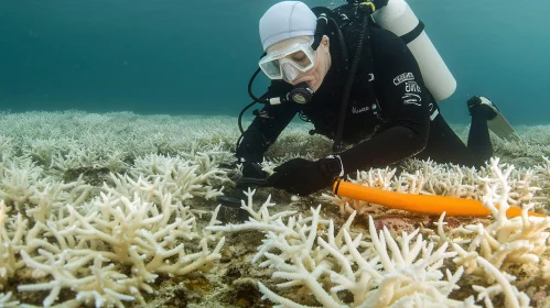 Underwater Coral Bleaching Study