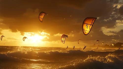 Sunset Kitesurfing Adventure