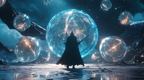 Celestial Spheres and the Standing Figure