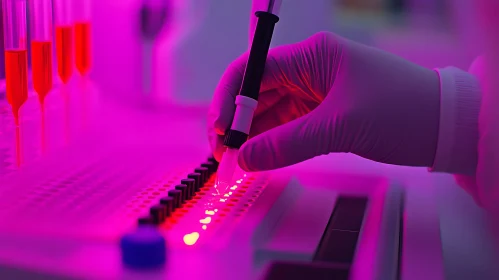 Scientific Research in Laboratory