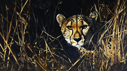 African Wildlife: Cheetah in the Shadows